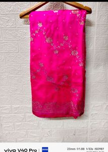 Pink Saree