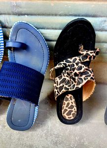 Donation ..Stylish Women's Sandals - Set of 2