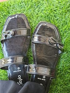 Balck Trendy Scandel  Daily Wear