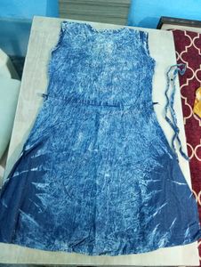 Denim One Piece Dress