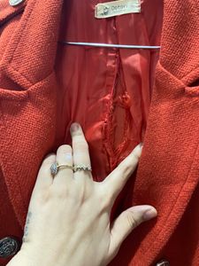 Orange Blazer