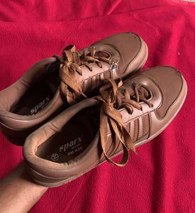 Sparx Brown Sneakers