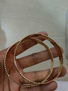 Gold Tone Bangle Bracelet
