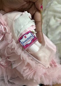 Pink Tulle Flower Girl Dress