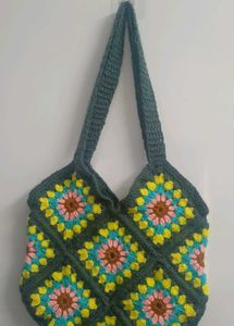 Crochet Granny Square Bag