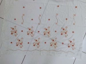 Trendy Beautiful Embroidery Work Saree