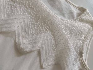 White Trendy Top
