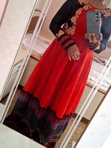 Georgette Frockdupatta 200only/-