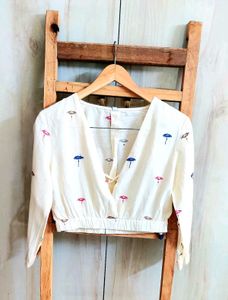 Printed Cotton Top Size-28-30