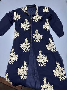 Embroidered Kurta Set With Dupatta