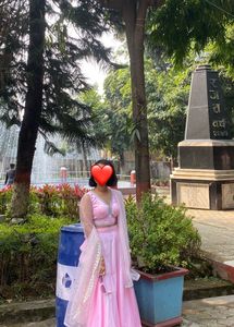 Pink Lehenga Choli Set