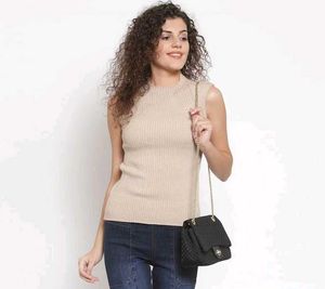Global Republic Sleeveless Knit Top