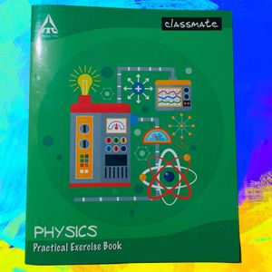 Classmate Physics Practical Exercise Book