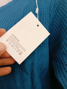 Aqua Blue Wool Vest