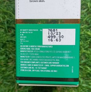 Dr. Sheth&#39;s Kesar Kojic Cream