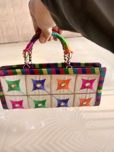Multicolored Hand Purse