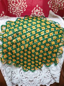 Handmade Woollen Teapoy Mat