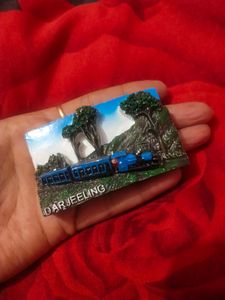 Beautiful Darjeeling Toy Train Fridge Magnet