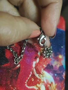 Unisex|Silver Tone Chain with Pendant