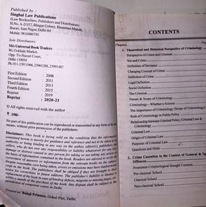 Criminology Dukki - IP University Syllabus