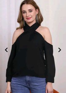 Stylish Cold Shoulder Top