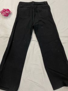 Black Wide Leg Jeans