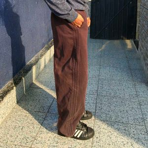 Brown Casual Pants