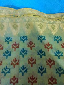 Multicolour Print Cotton Saree