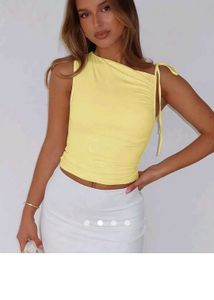 Side Tie Eye Tank Top