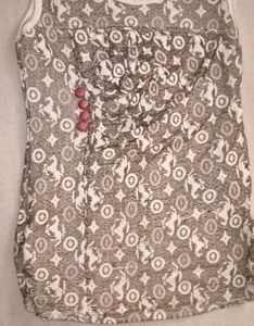 Cotton Fabric Without Sleeves