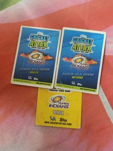 Malinga and Hussey Silver Foil Cards