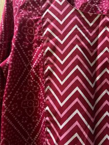 beautiful pink kurti set💗