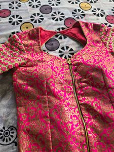 Pink &amp; Gold Blouse
