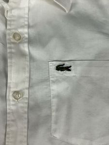 Lacoste White Short Sleeve Shirt