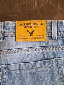 Wanna Sell My American Eagle Blue Lined Jeans