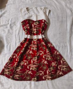 Floral Fit & Flare Dress