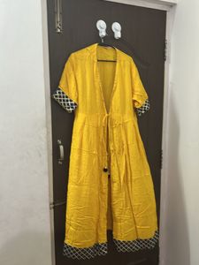 Three Piece Crop Top, Skirt And Shrug Piece.  No Coins Only Cash!