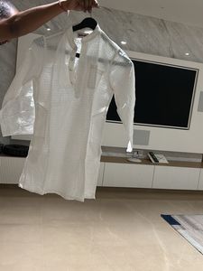 Fab India White Kurta Pyjama For Boys Age 6-8