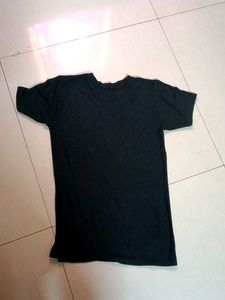 Black Graphic Print T-Shirt