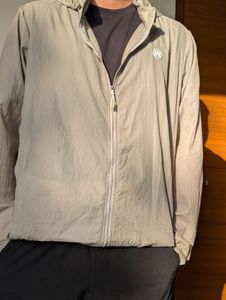 Beige Light Windcheater Jacket