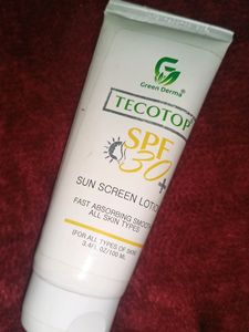 Tecotop SPF 30+ sunscreen lotion
