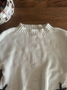 Winter ❄️ Beautiful White Knit Sweater