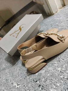 A&amp;S Sling Back Loafer Style Flats