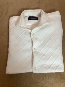 White Textured Shirt