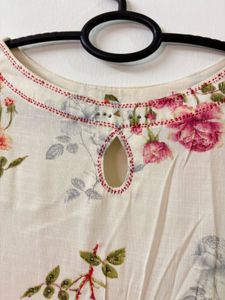 Floral Print Kurti