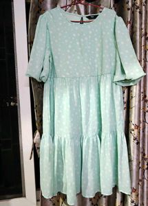 Mint Polka Dot Dress from Max