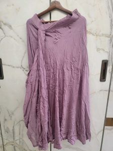Ethnic Lavender Co Ord Set