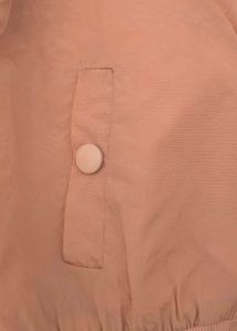 Blush Pink Bomber Jacket