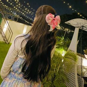 Floral Pink Bow