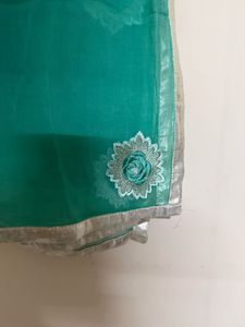Teal &amp; Silver Salwar Kameez